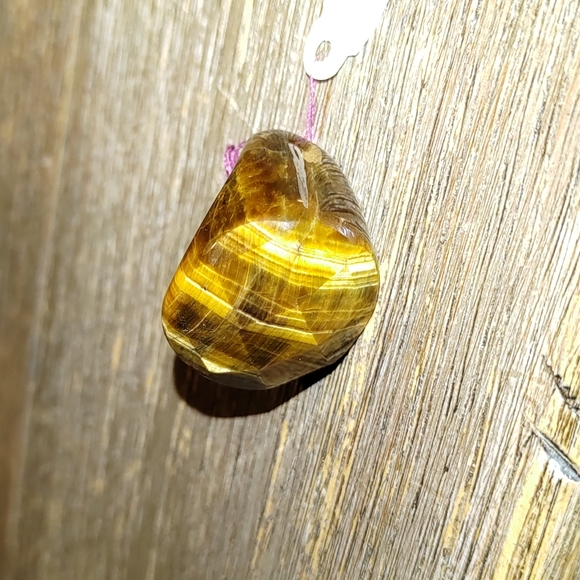 New Solid Tigers Eye Ring Size 8 - Picture 9 of 10